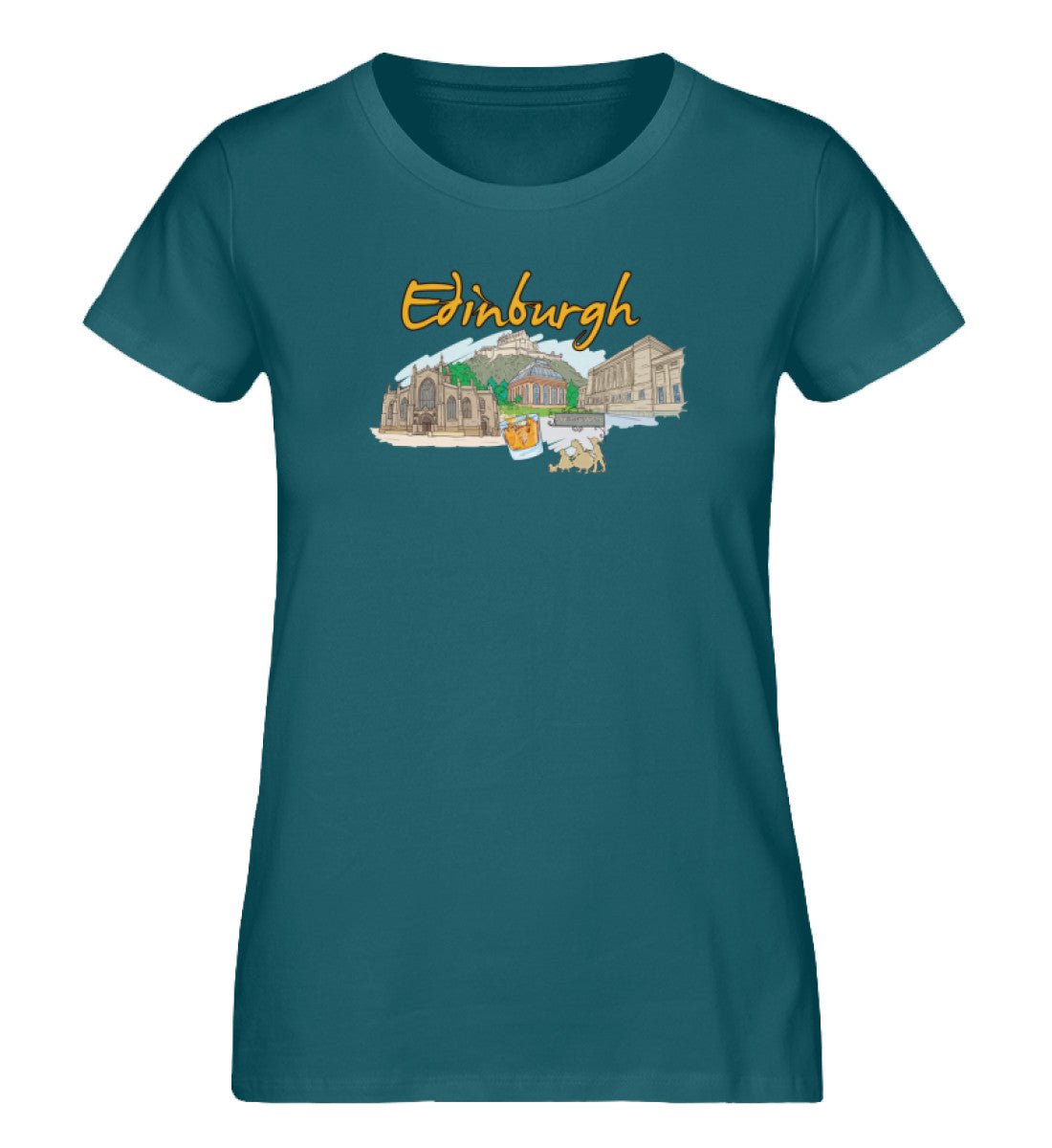 Edinburgh - Damen Premium Organic Shirt - AQ.Vogue