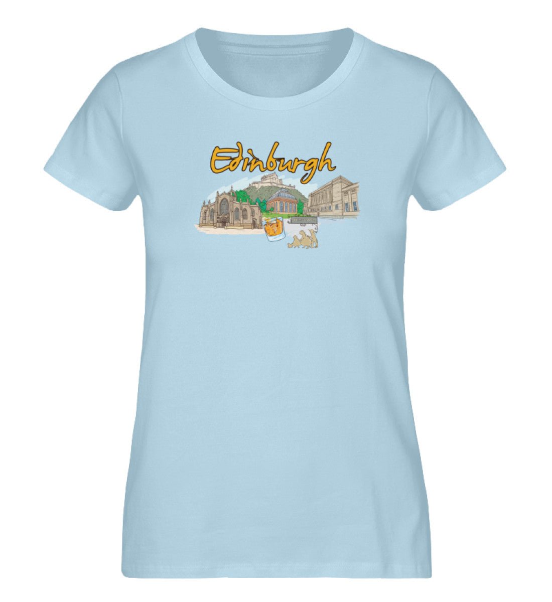 Edinburgh - Damen Premium Organic Shirt - AQ.Vogue