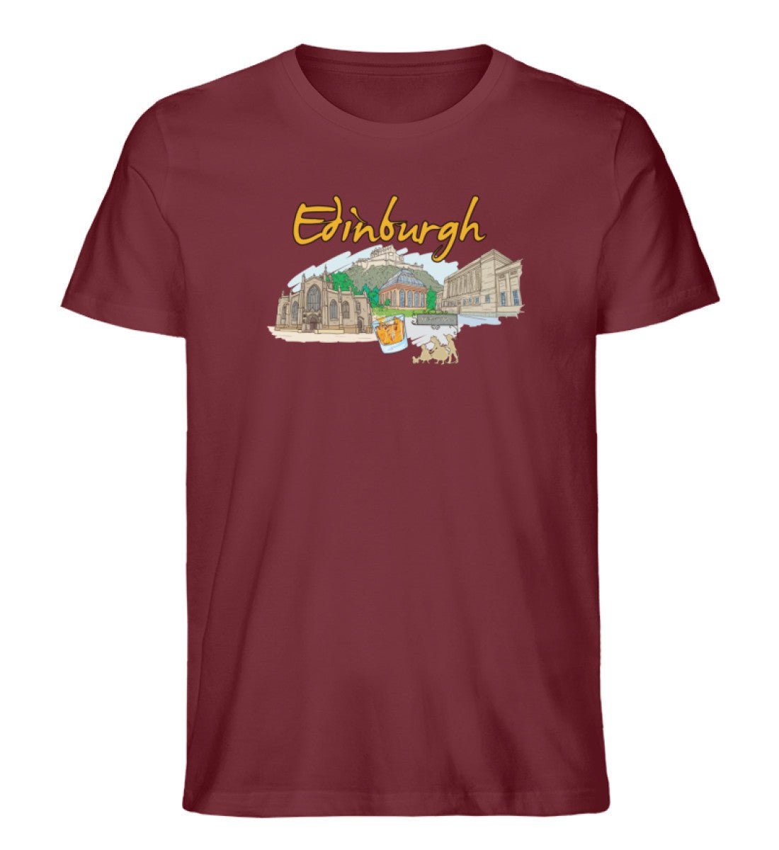 Edinburgh - Herren Premium Organic Shirt - AQ.Vogue
