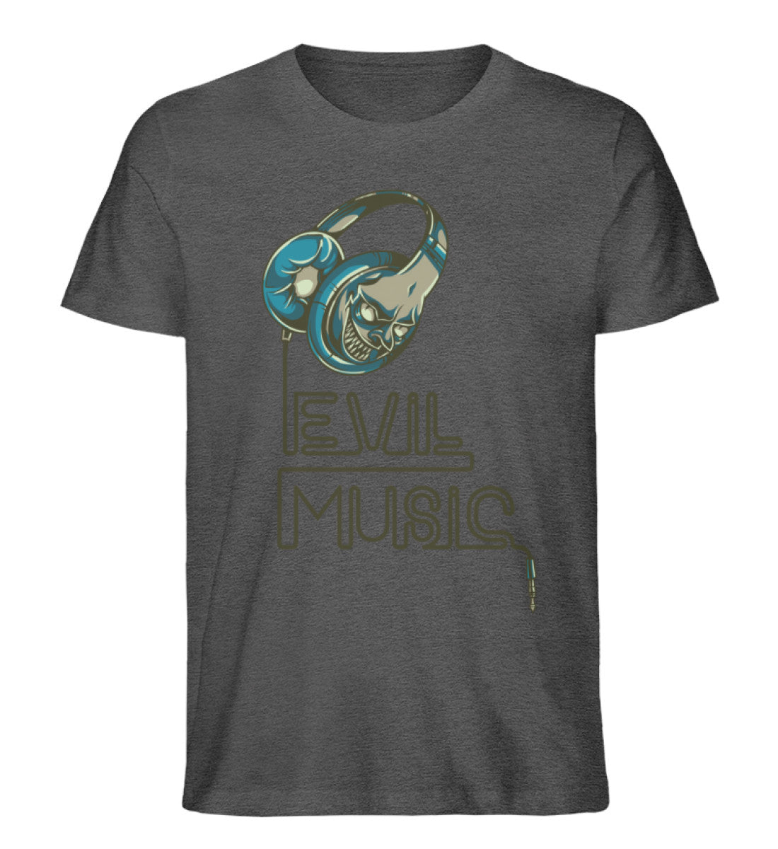 Evil Music - Herren Premium Organic Shirt - AQ.Vogue