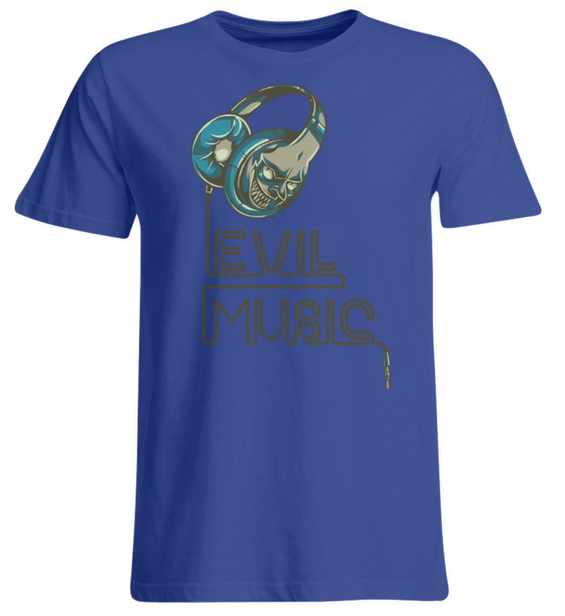 Evil Music - Übergrößenshirt - AQ.Vogue
