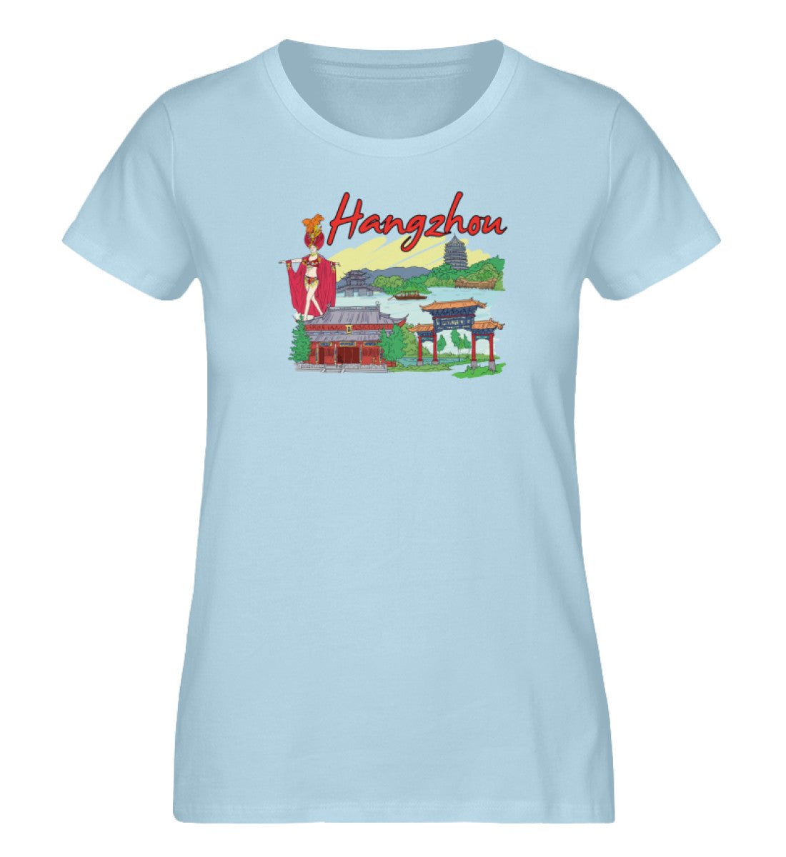 Hangzhou - Damen Premium Organic Shirt - AQ.Vogue