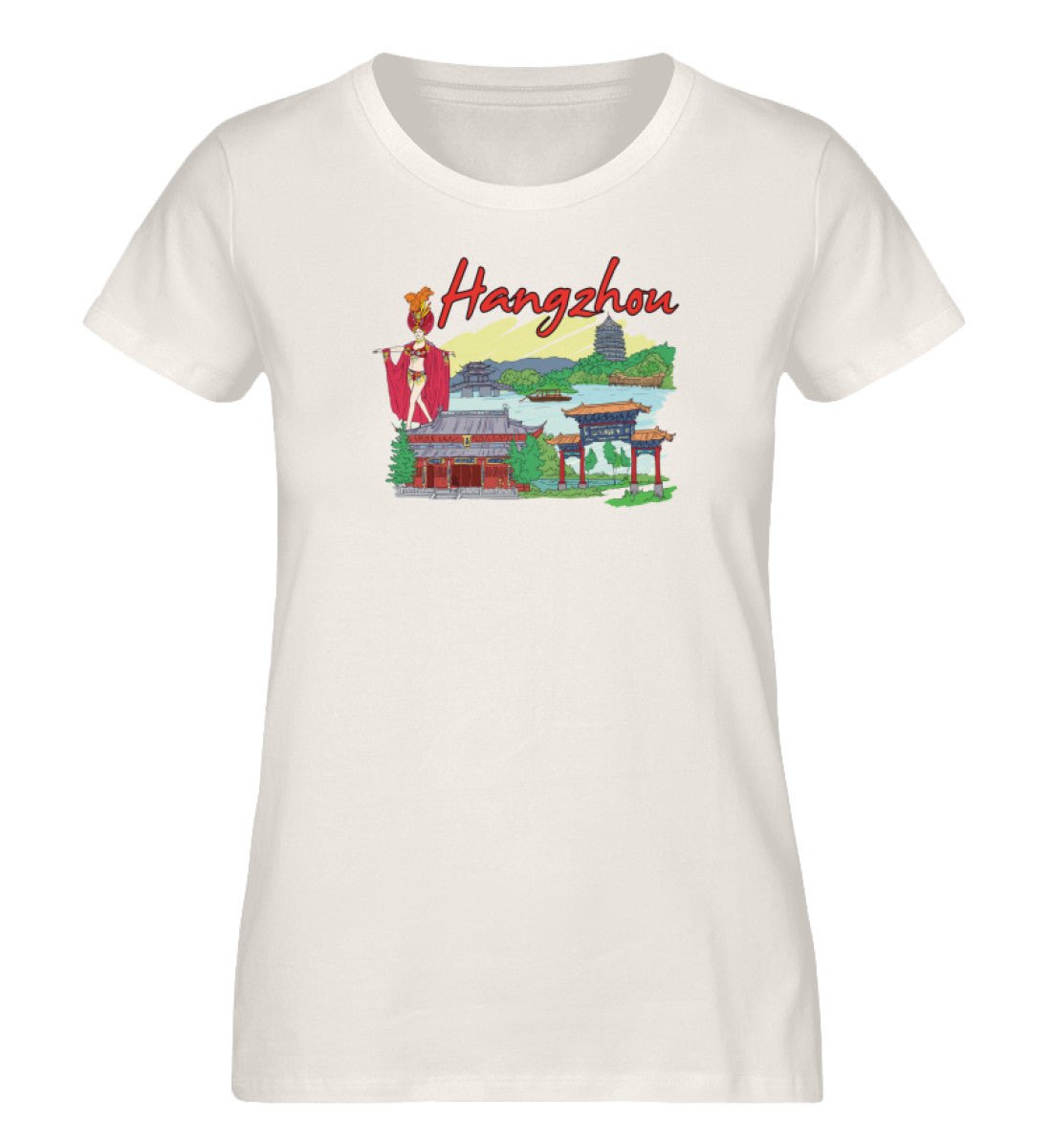 Hangzhou - Damen Premium Organic Shirt - AQ.Vogue