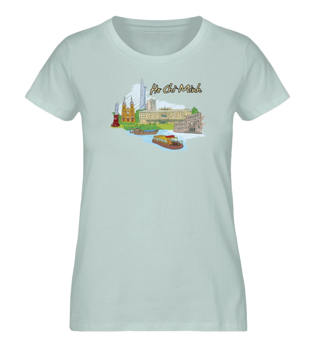 Ho Chi Minh - Damen Premium Organic Shirt - AQ.Vogue