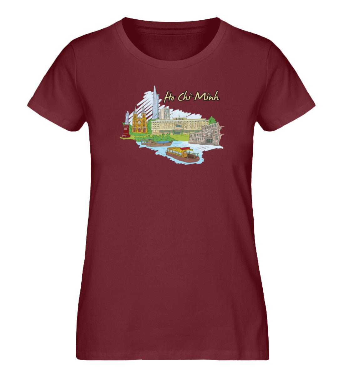 Ho Chi Minh - Damen Premium Organic Shirt - AQ.Vogue