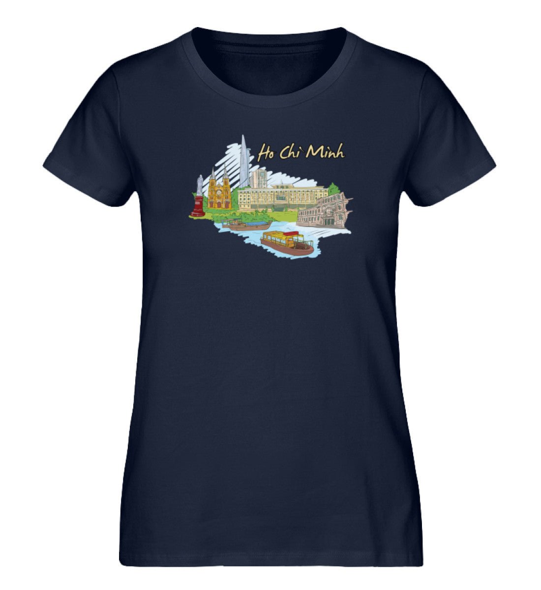 Ho Chi Minh - Damen Premium Organic Shirt - AQ.Vogue