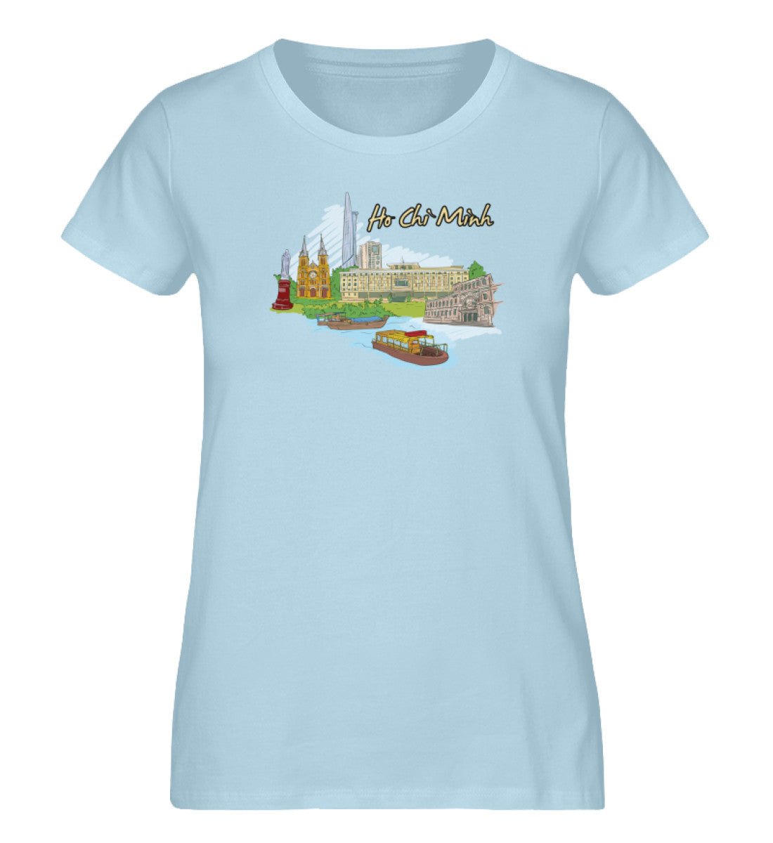 Ho Chi Minh - Damen Premium Organic Shirt - AQ.Vogue