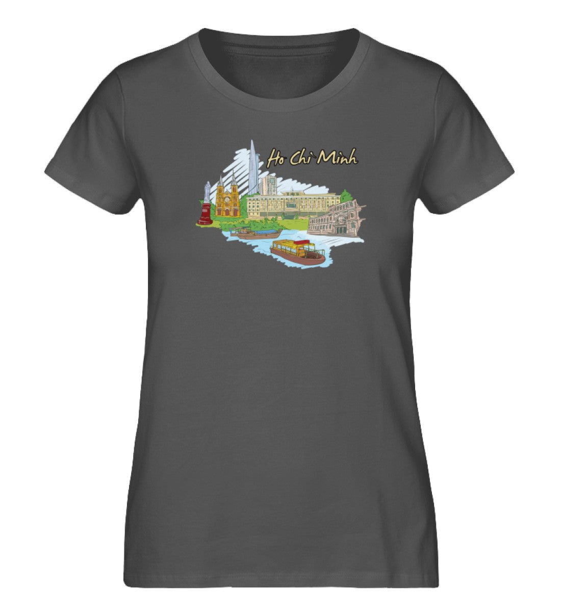 Ho Chi Minh - Damen Premium Organic Shirt - AQ.Vogue
