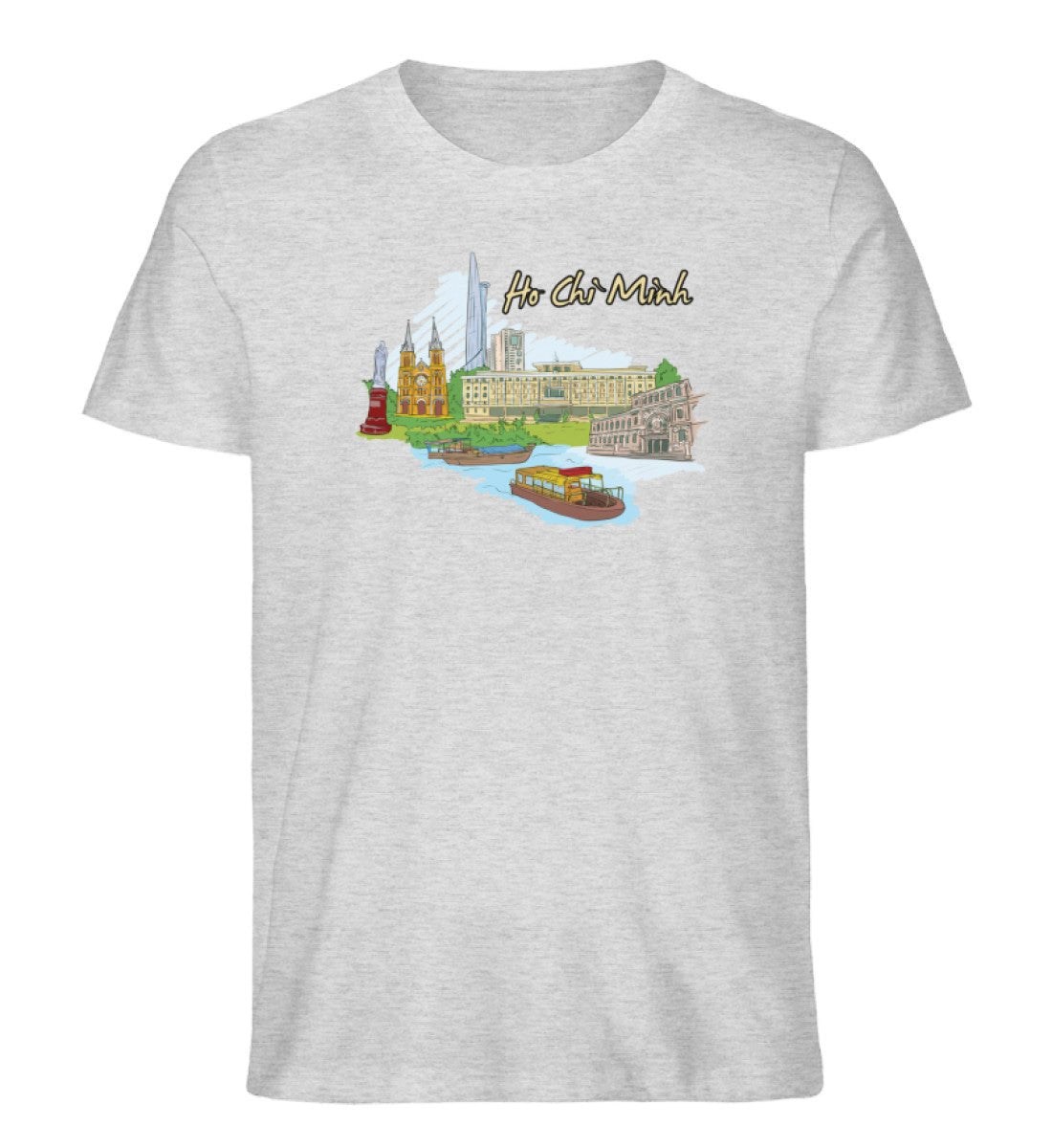 Ho Chi Minh - Herren Premium Organic Shirt - AQ.Vogue
