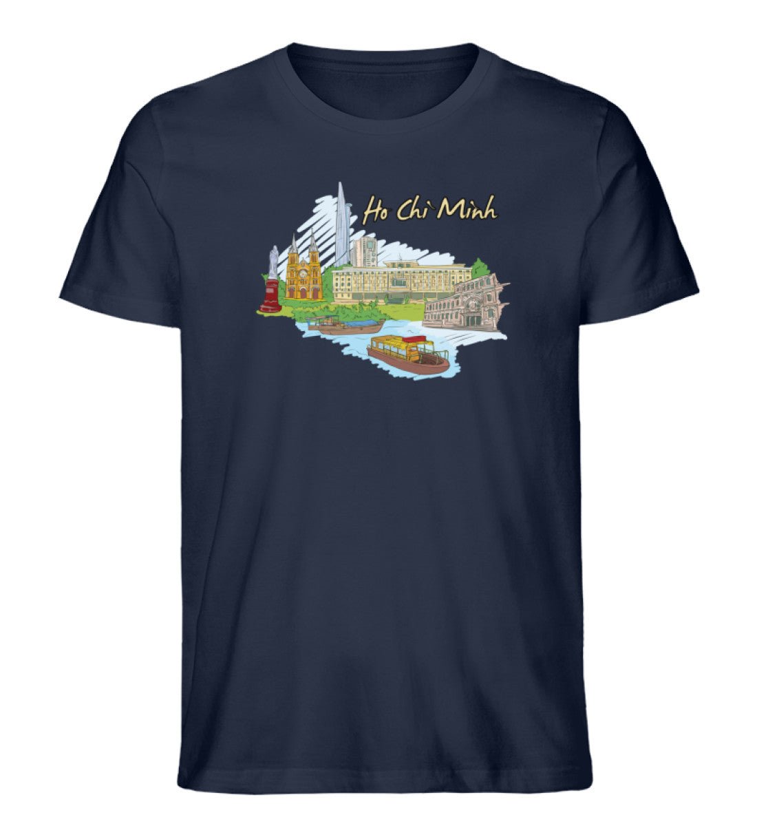 Ho Chi Minh - Herren Premium Organic Shirt - AQ.Vogue