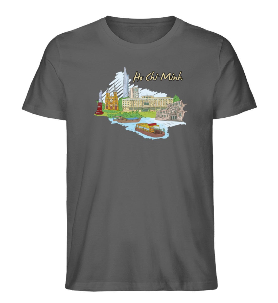 Ho Chi Minh - Herren Premium Organic Shirt - AQ.Vogue