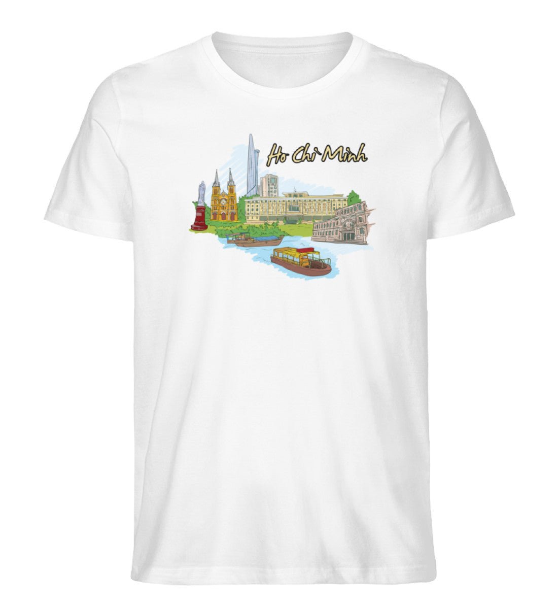 Ho Chi Minh - Herren Premium Organic Shirt - AQ.Vogue