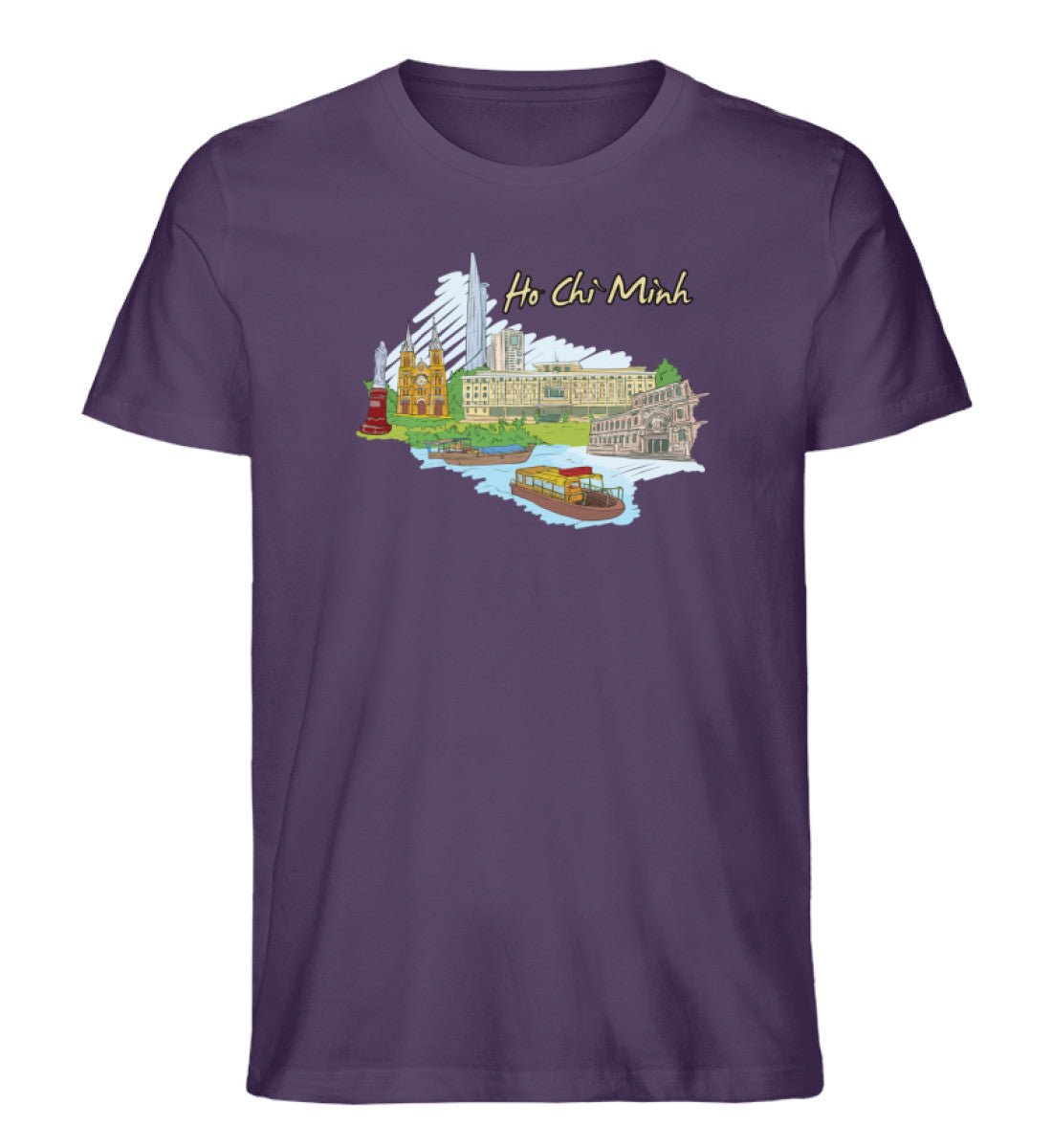 Ho Chi Minh - Herren Premium Organic Shirt - AQ.Vogue
