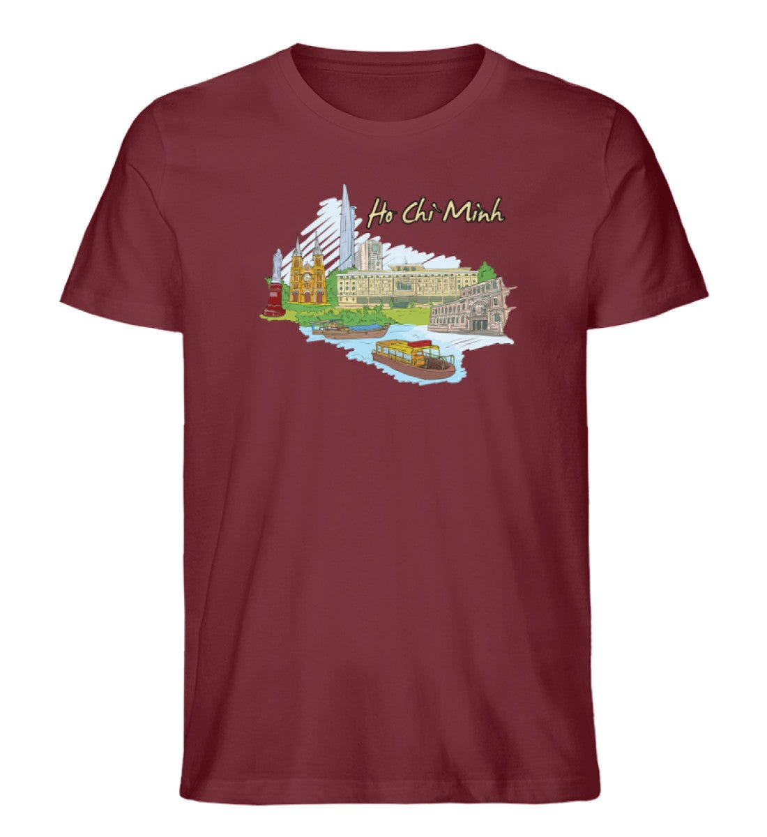 Ho Chi Minh - Herren Premium Organic Shirt - AQ.Vogue