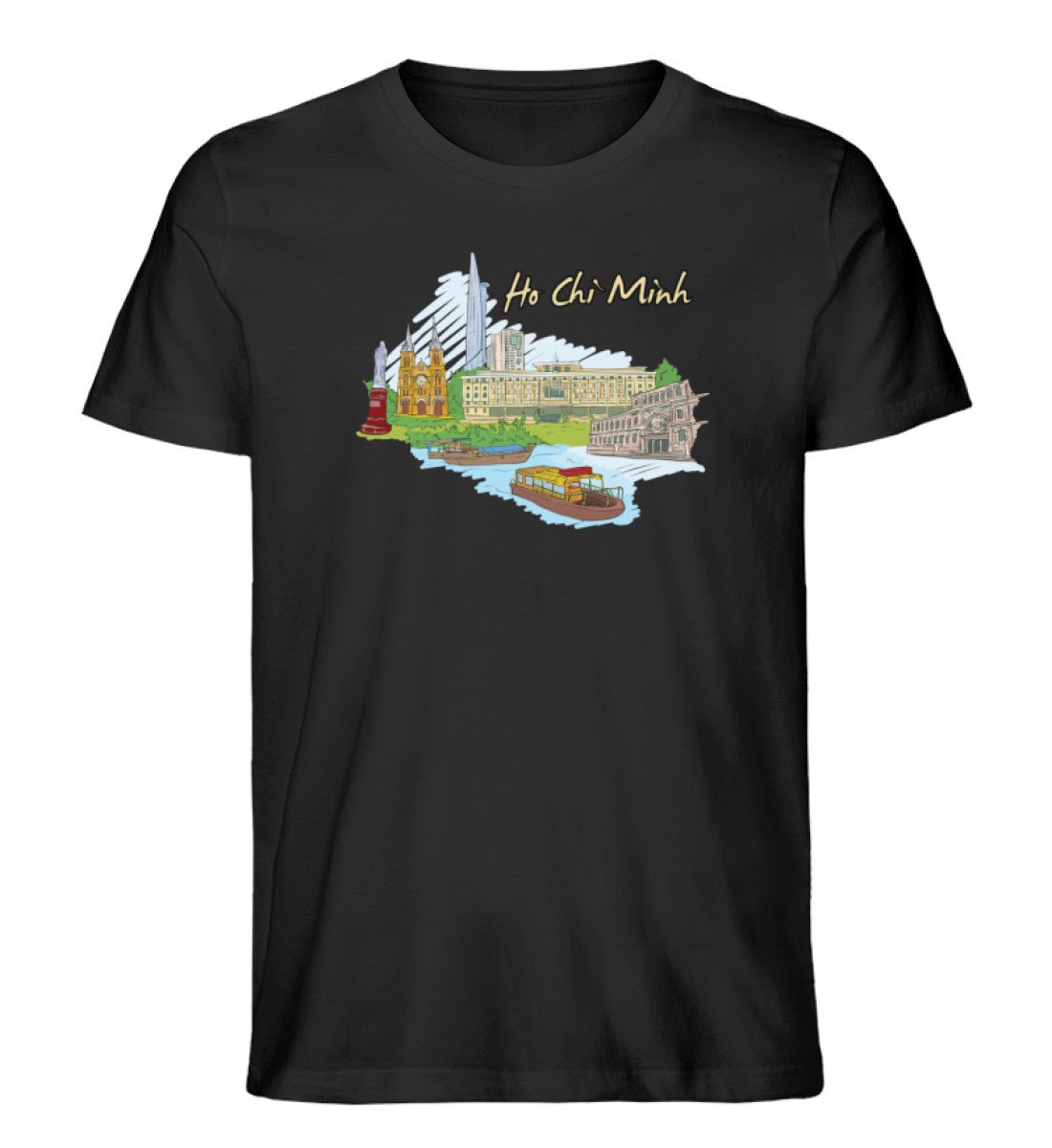 Ho Chi Minh - Herren Premium Organic Shirt - AQ.Vogue
