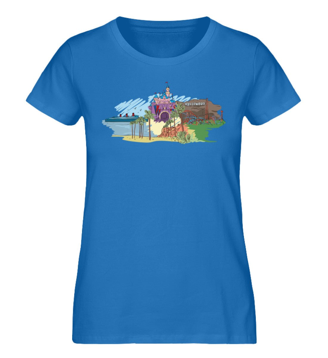 Hollywood - Damen Premium Organic Shirt - AQ.Vogue