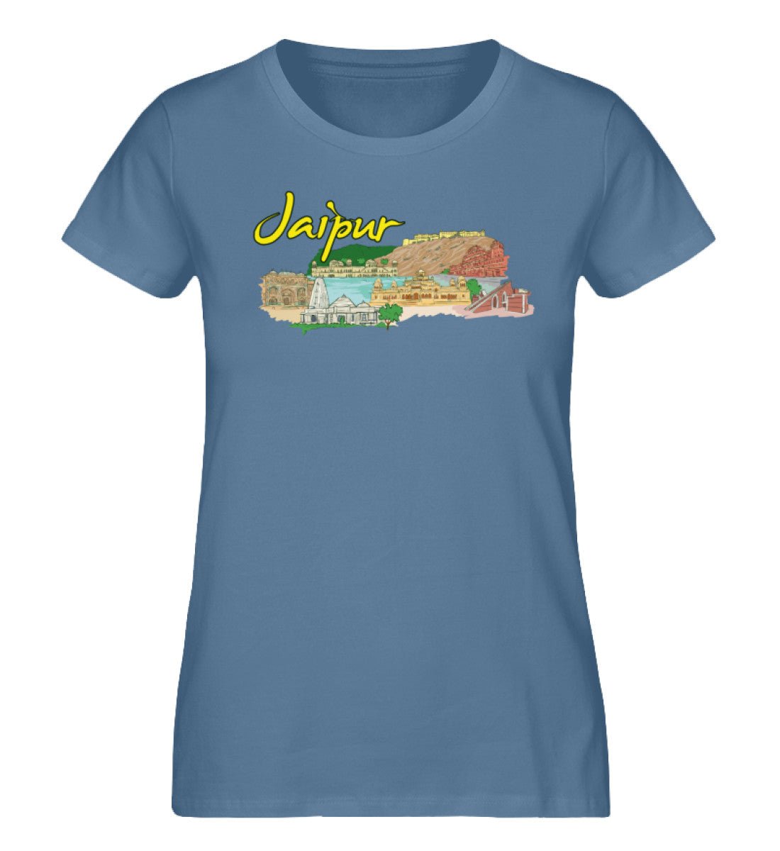 Jaipur - Damen Premium Organic Shirt - AQ.Vogue