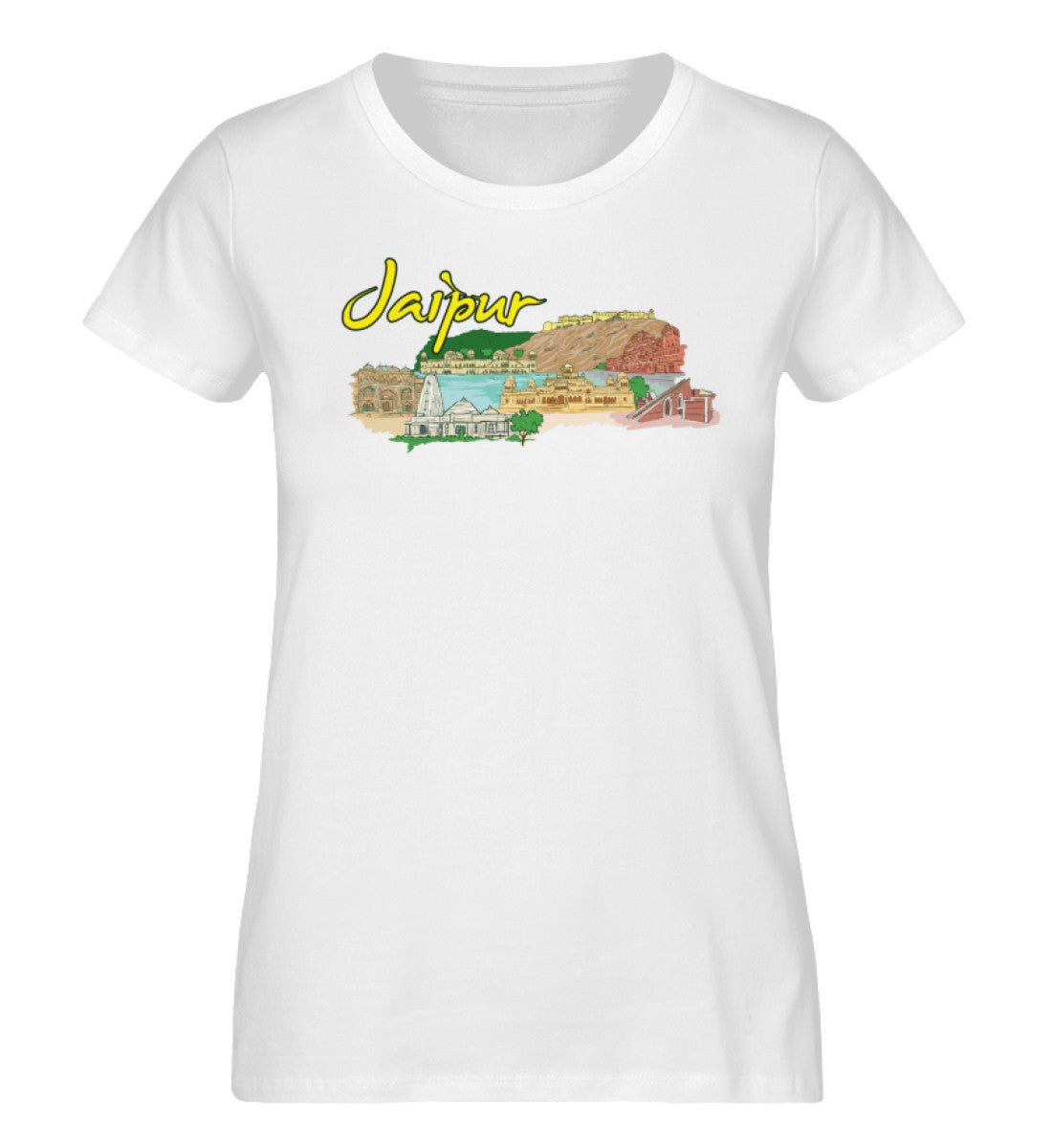 Jaipur - Damen Premium Organic Shirt - AQ.Vogue