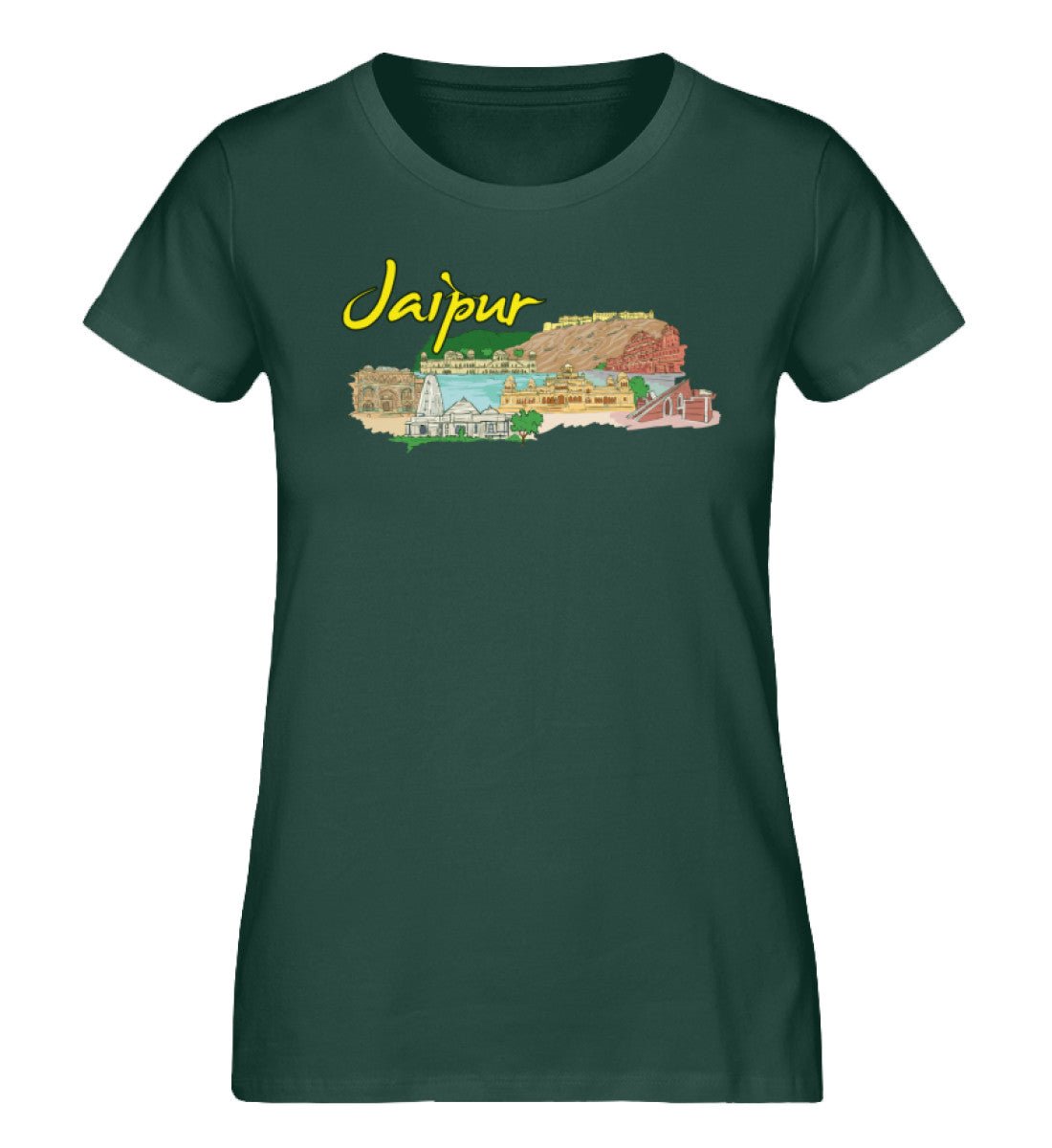Jaipur - Damen Premium Organic Shirt - AQ.Vogue