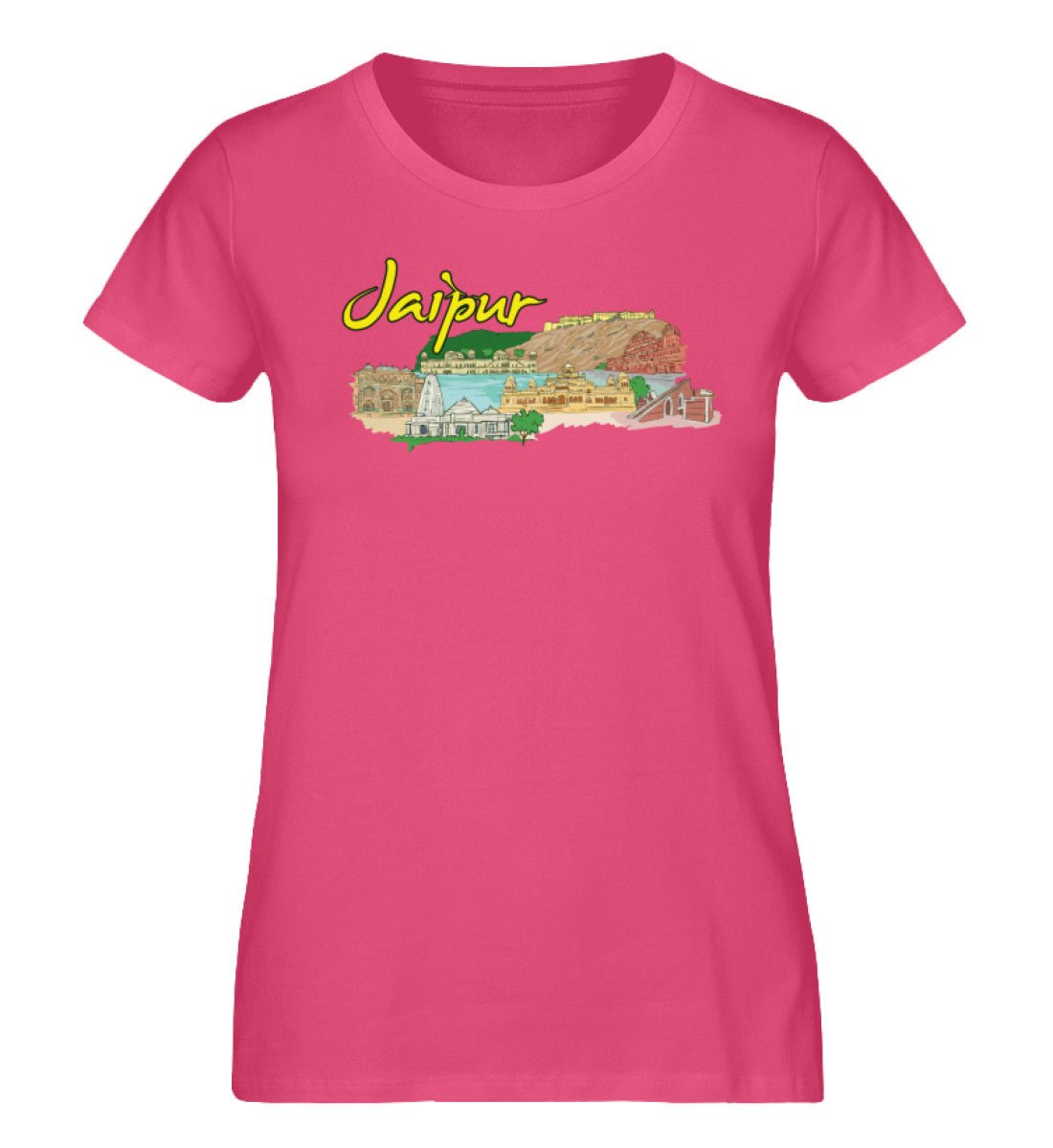 Jaipur - Damen Premium Organic Shirt - AQ.Vogue