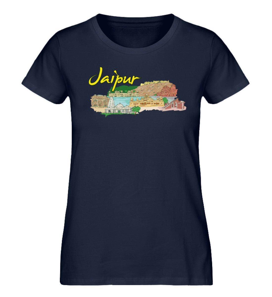 Jaipur - Damen Premium Organic Shirt - AQ.Vogue
