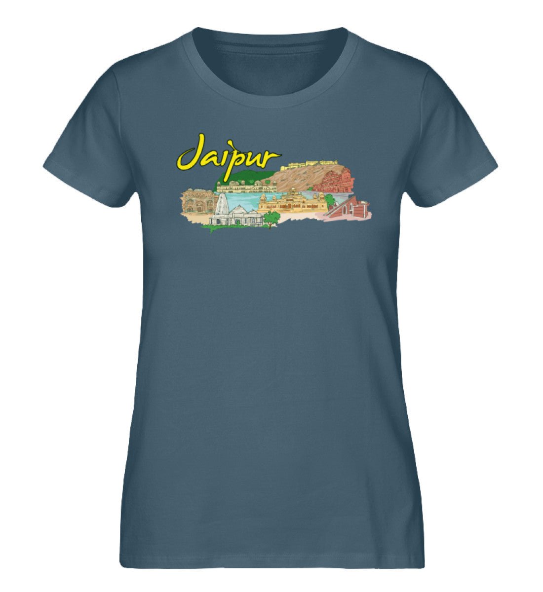 Jaipur - Damen Premium Organic Shirt - AQ.Vogue