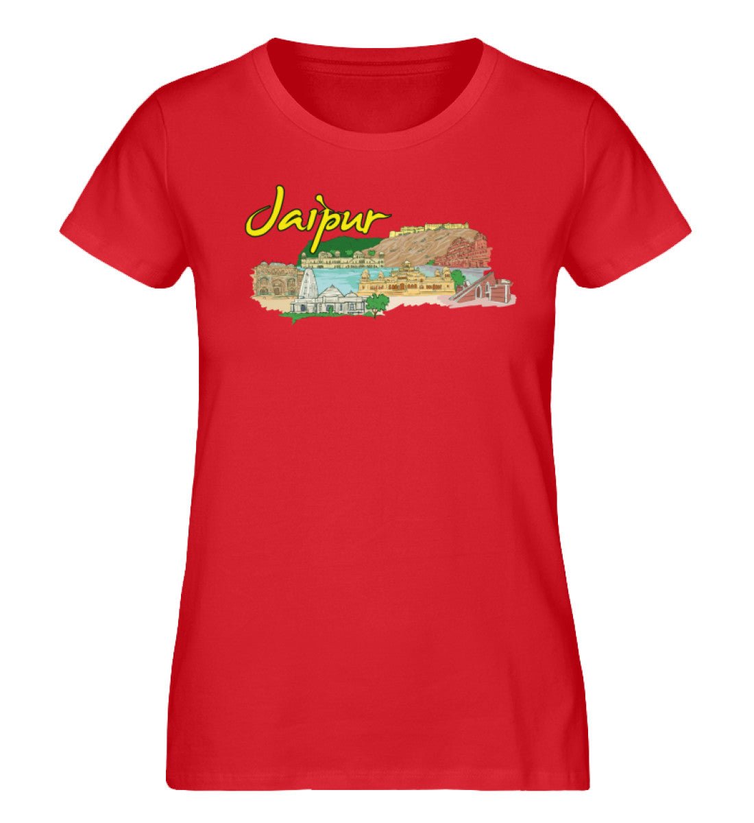 Jaipur - Damen Premium Organic Shirt - AQ.Vogue
