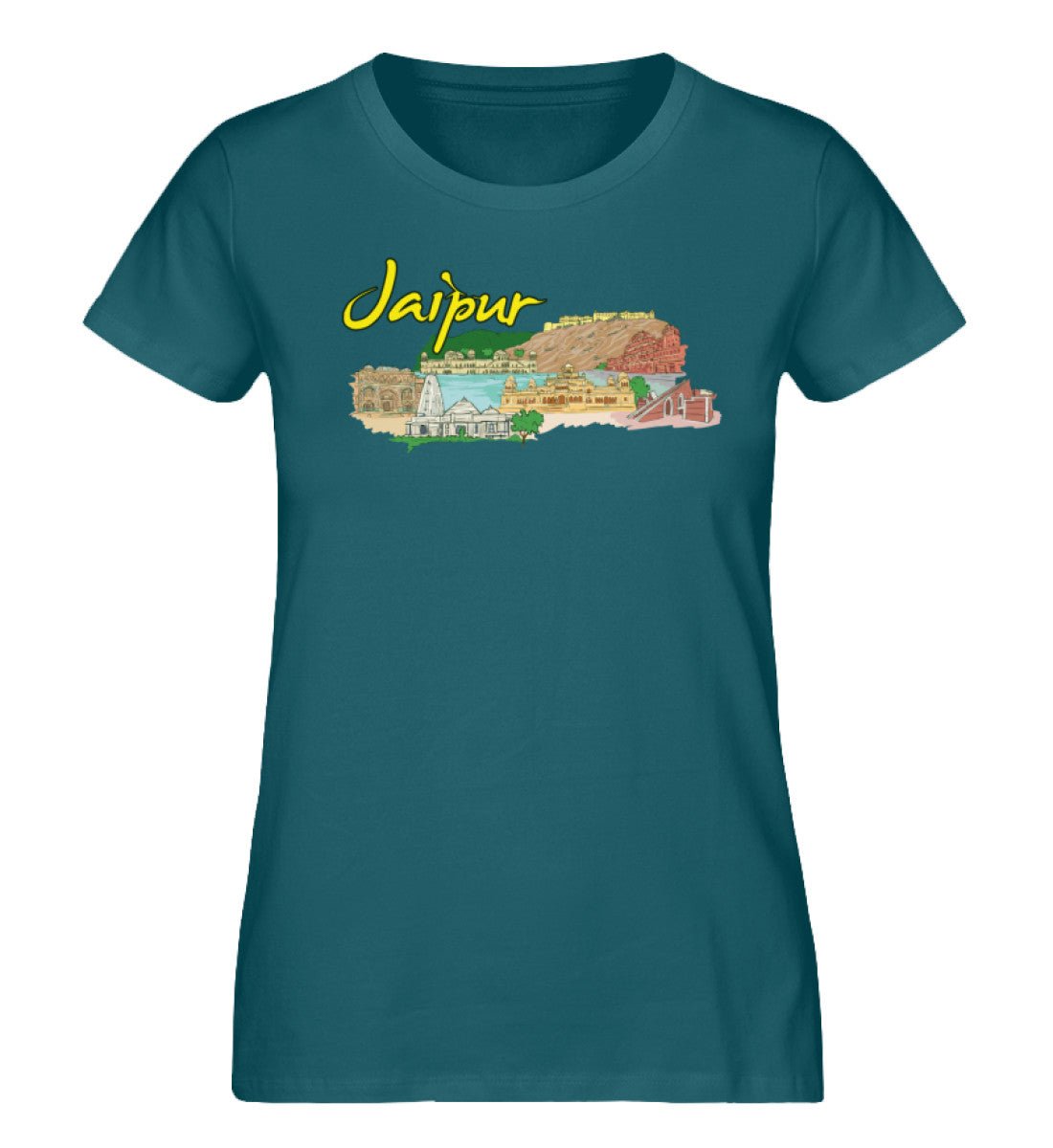 Jaipur - Damen Premium Organic Shirt - AQ.Vogue