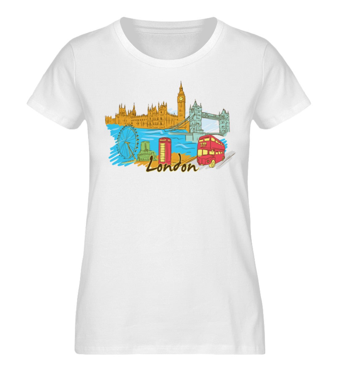 London - Damen Premium Organic Shirt - AQ.Vogue