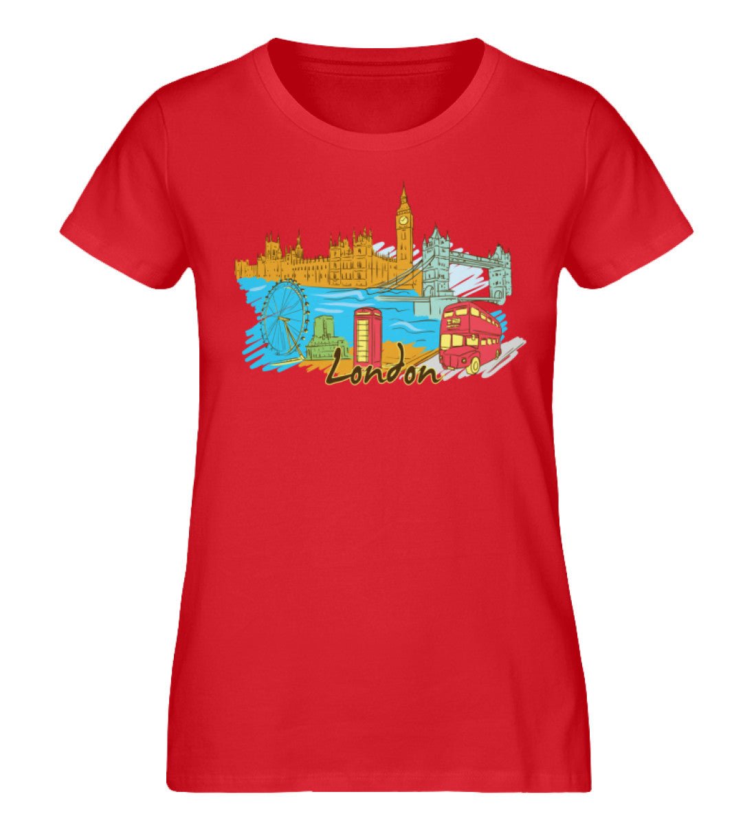 London - Damen Premium Organic Shirt - AQ.Vogue