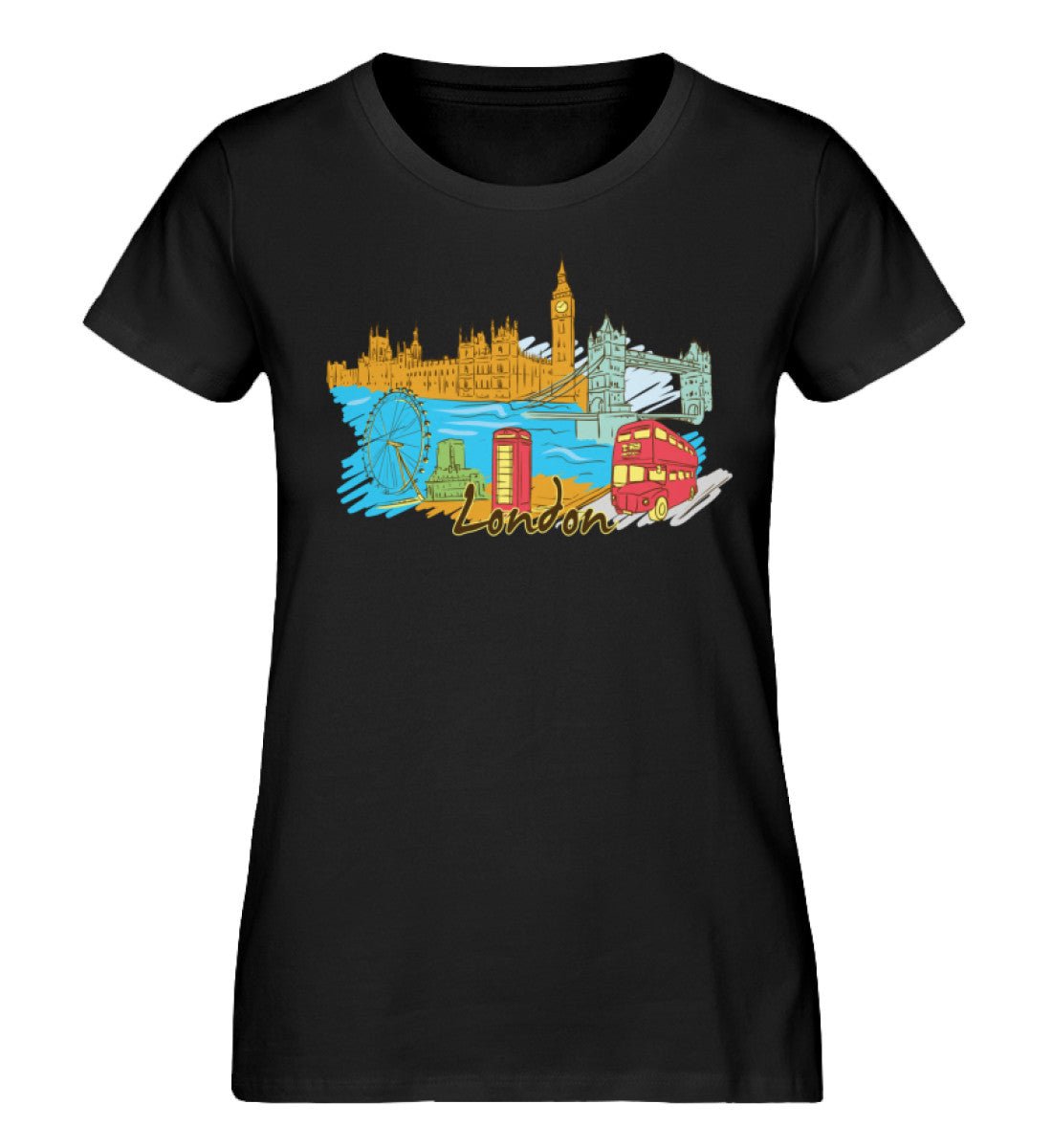 London - Damen Premium Organic Shirt - AQ.Vogue
