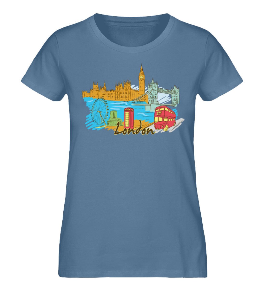 London - Damen Premium Organic Shirt - AQ.Vogue
