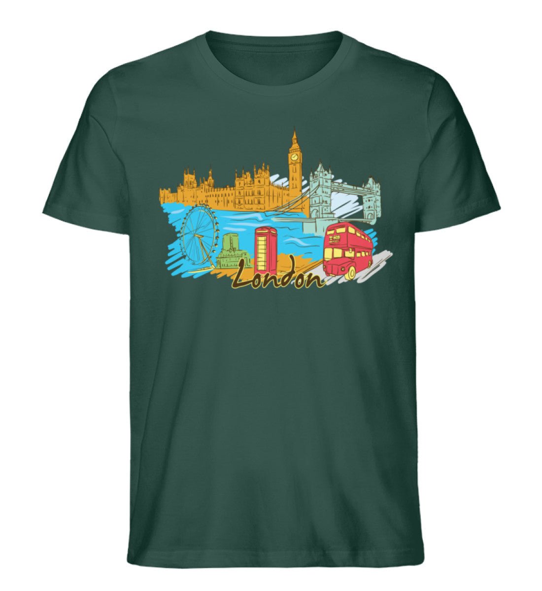 London - Herren Premium Organic Shirt - AQ.Vogue
