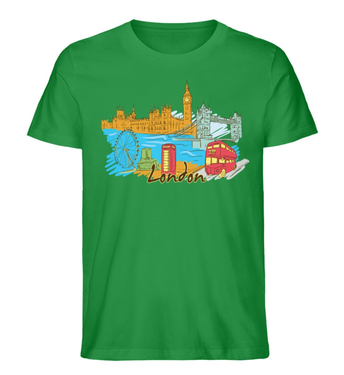 London - Herren Premium Organic Shirt - AQ.Vogue