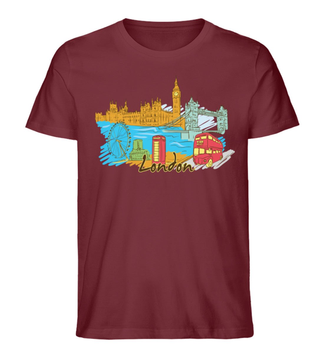 London - Herren Premium Organic Shirt - AQ.Vogue