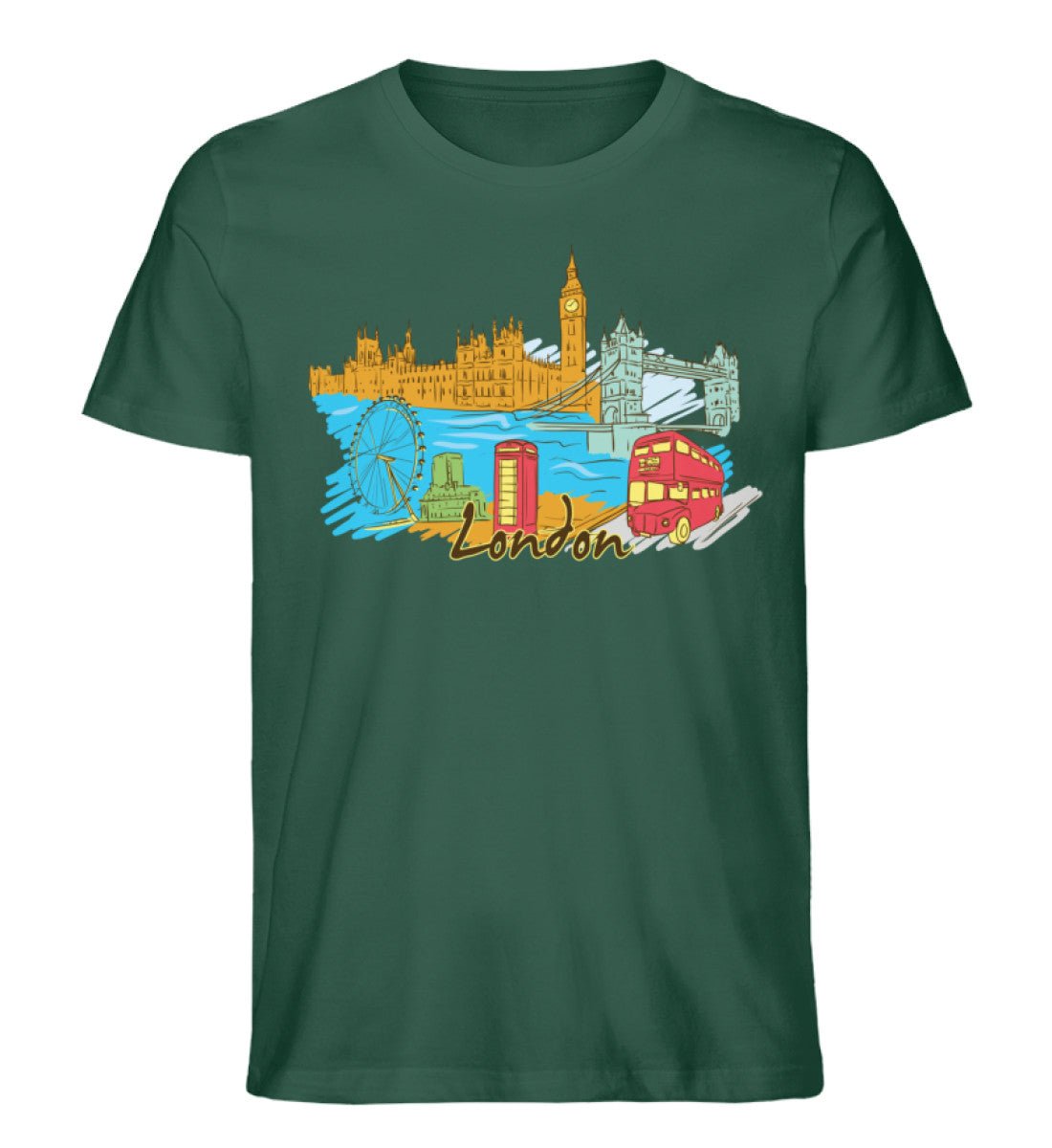 London - Herren Premium Organic Shirt - AQ.Vogue