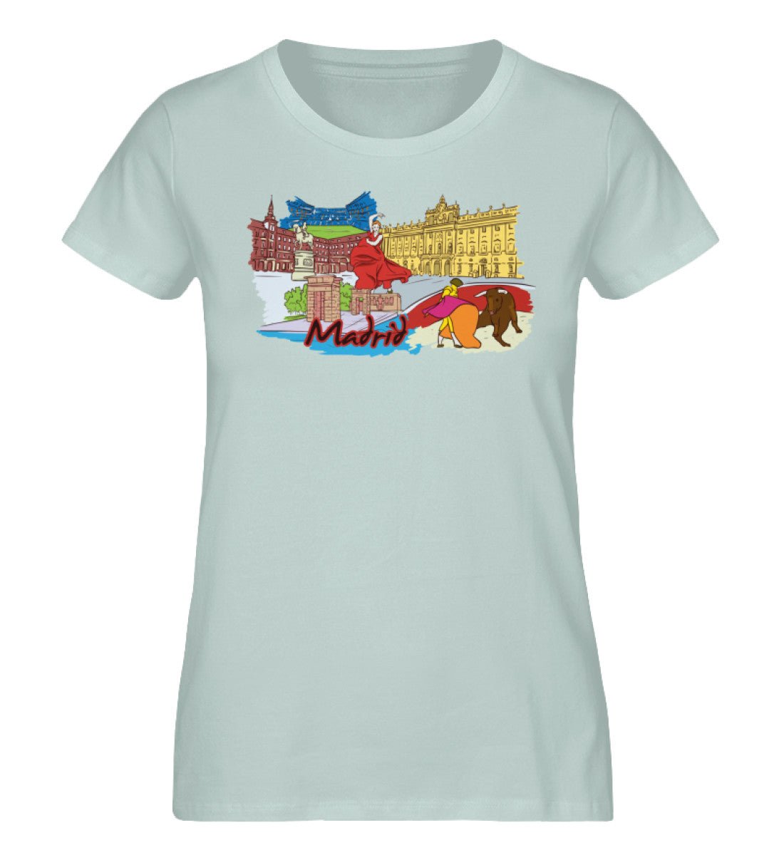 Madrid - Damen Premium Organic Shirt - AQ.Vogue