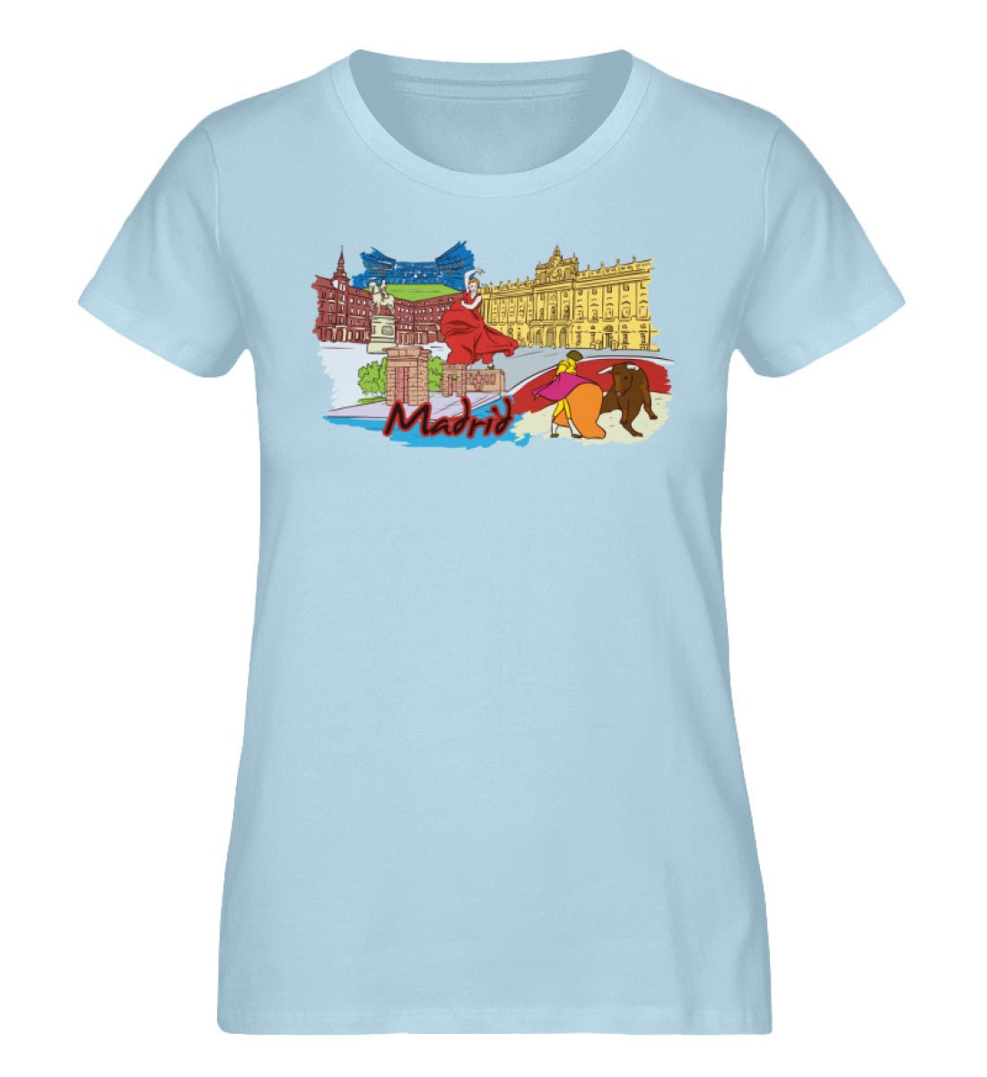 Madrid - Damen Premium Organic Shirt - AQ.Vogue