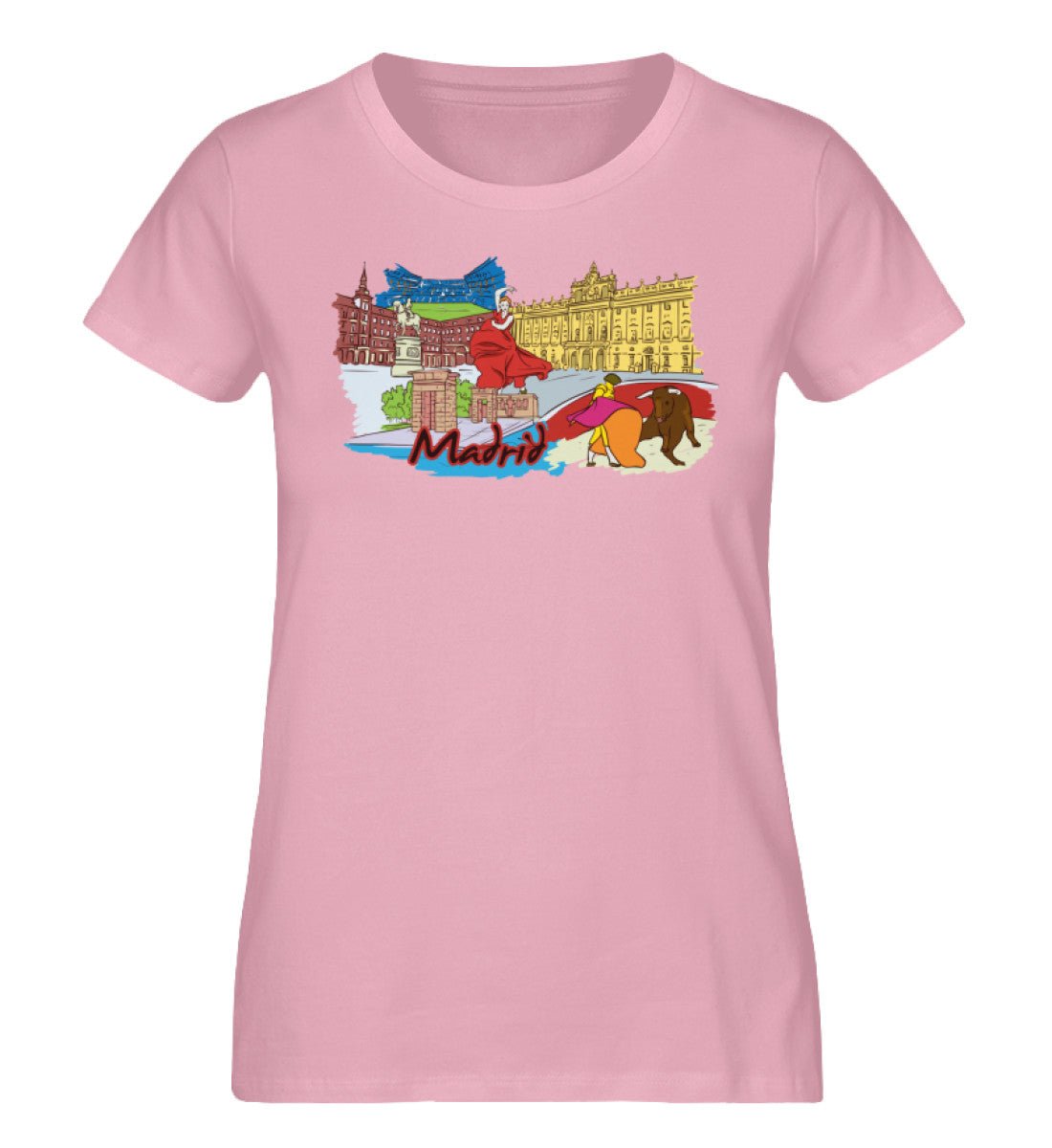 Madrid - Damen Premium Organic Shirt - AQ.Vogue