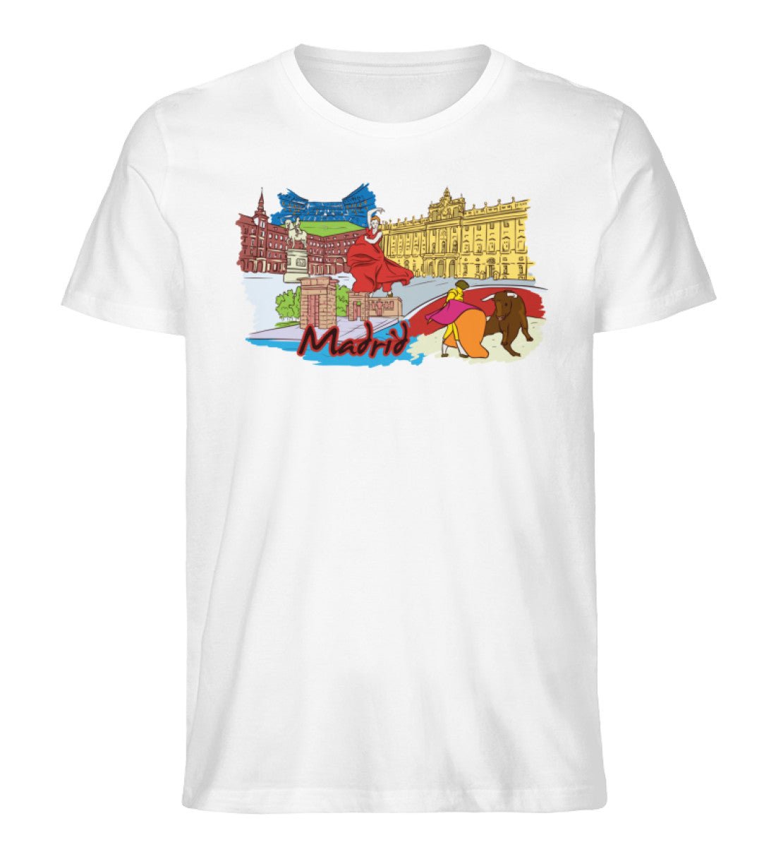 Madrid - Herren Premium Organic Shirt - AQ.Vogue