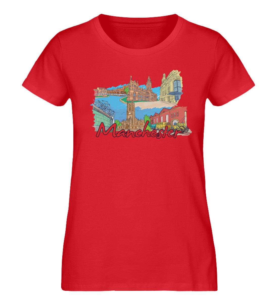 Manchester - Damen Premium Organic Shirt - AQ.Vogue