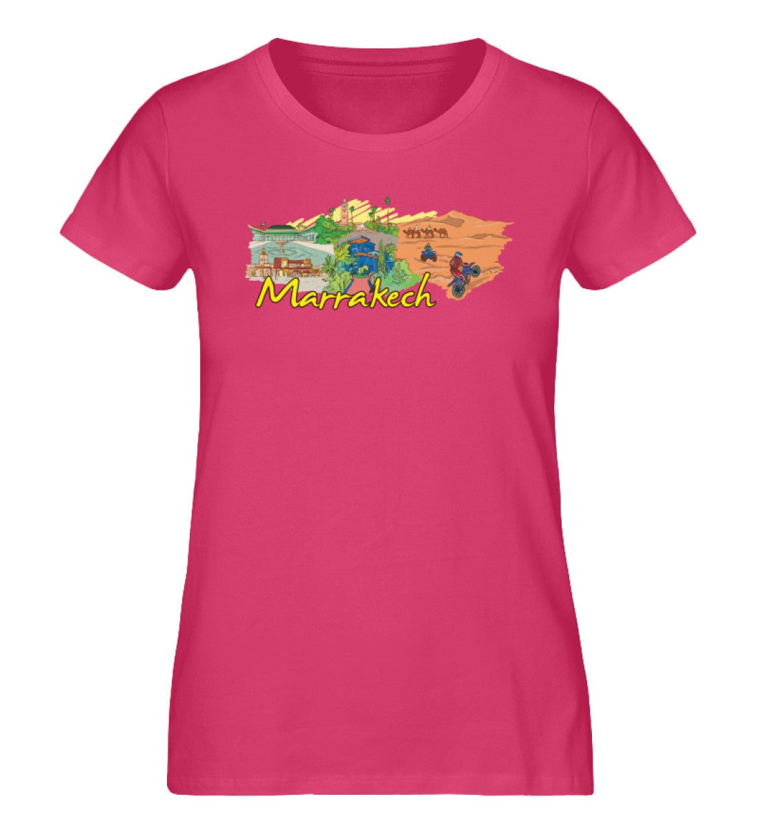 Marrakesh - Damen Premium Organic Shirt - AQ.Vogue