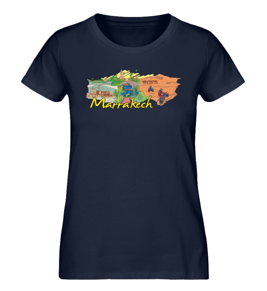Marrakesh - Damen Premium Organic Shirt - AQ.Vogue