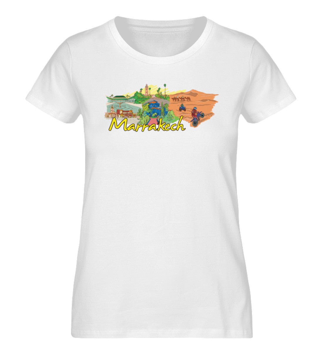 Marrakesh - Damen Premium Organic Shirt - AQ.Vogue