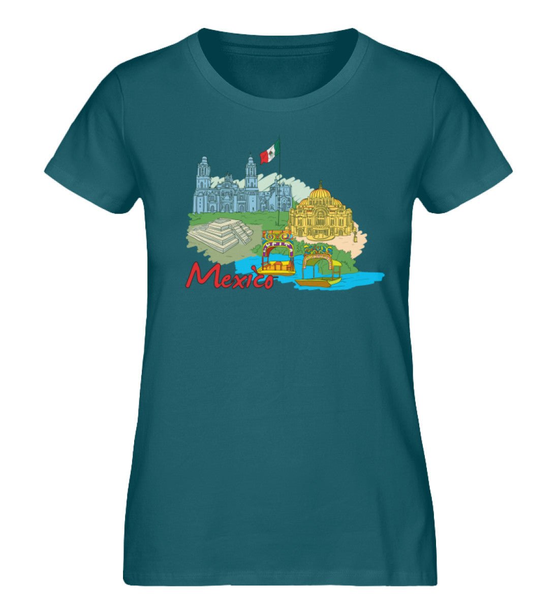 Mexico - Damen Premium Organic Shirt - AQ.Vogue