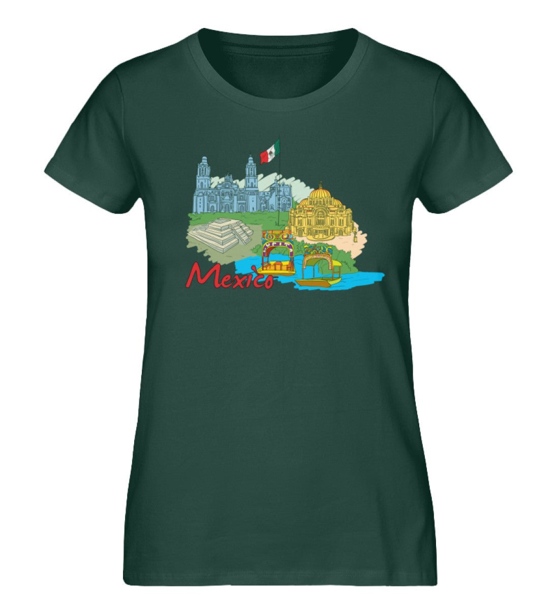 Mexico - Damen Premium Organic Shirt - AQ.Vogue