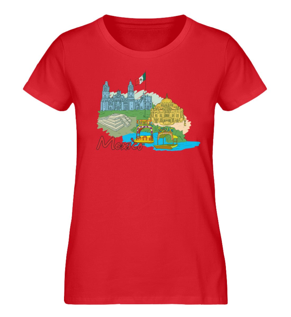 Mexico - Damen Premium Organic Shirt - AQ.Vogue