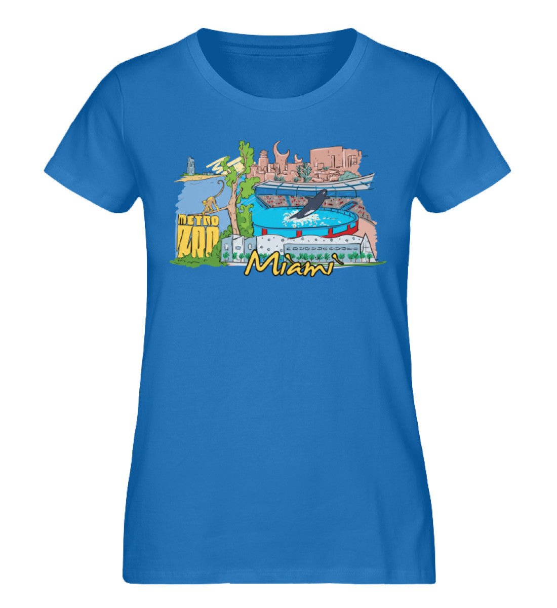 Miami - Damen Premium Organic Shirt - AQ.Vogue