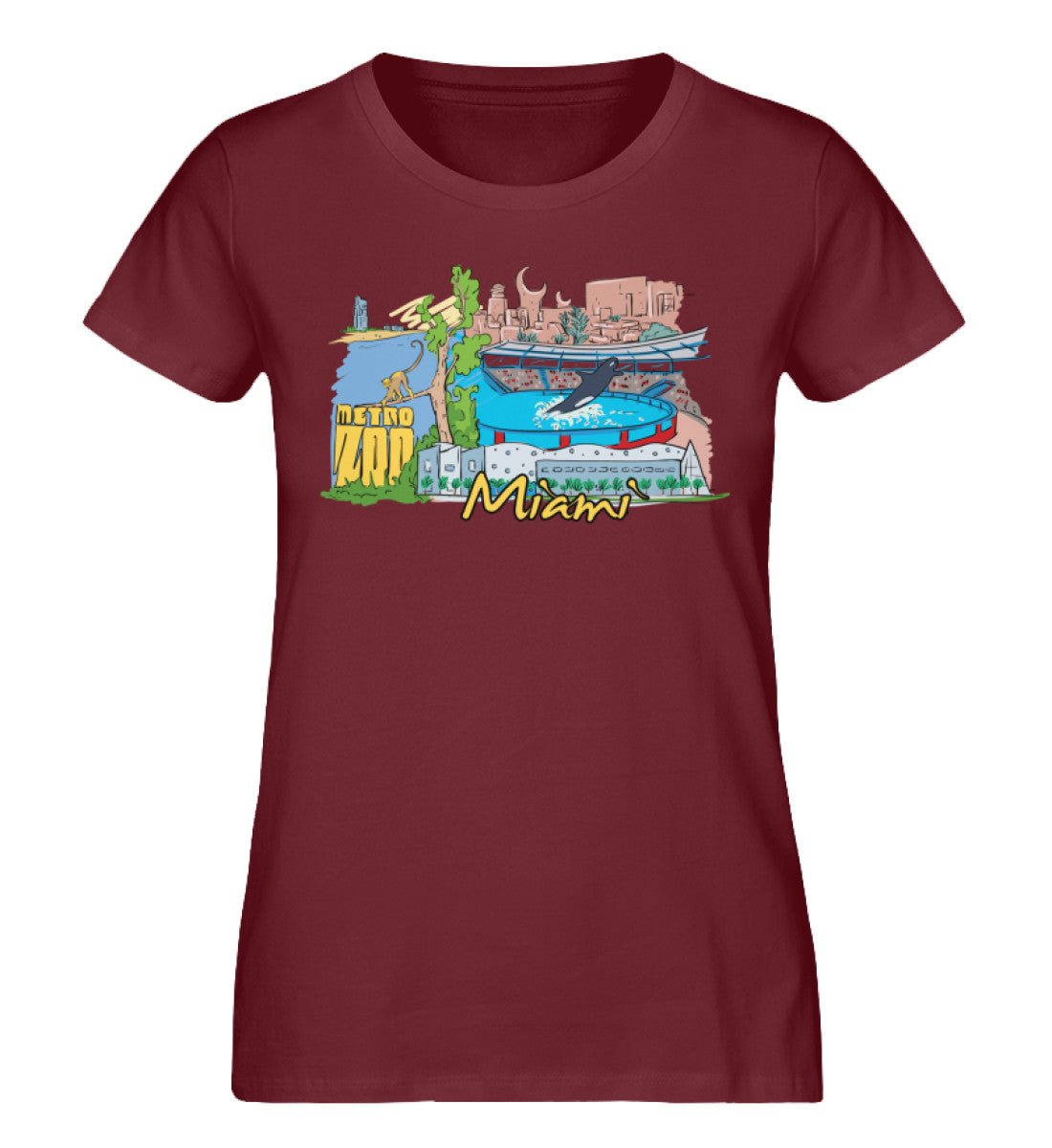 Miami - Damen Premium Organic Shirt - AQ.Vogue