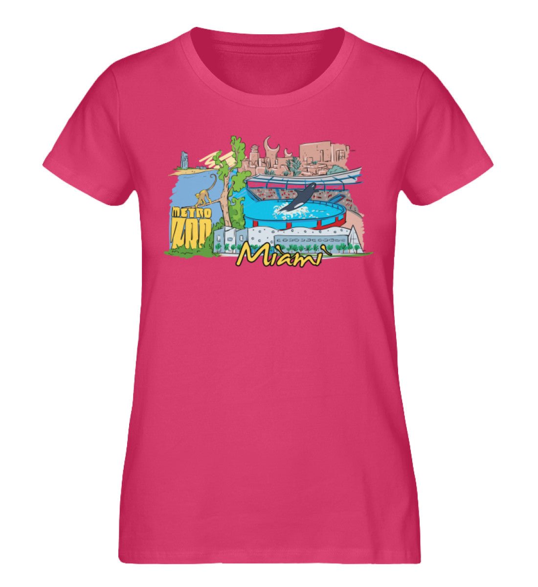 Miami - Damen Premium Organic Shirt - AQ.Vogue